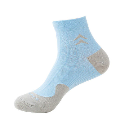 Plus Size Arch Support Ankle Compression Socks(7 Pairs) - Light Blue - EU40-46(US7-12) - image 5
