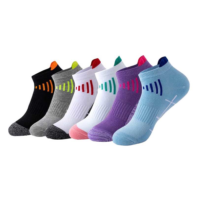 Plus Size Comfort Fit Ankle Compression Socks(6 Pairs) - Multicolor - EU37-45(US4-11) - image 8