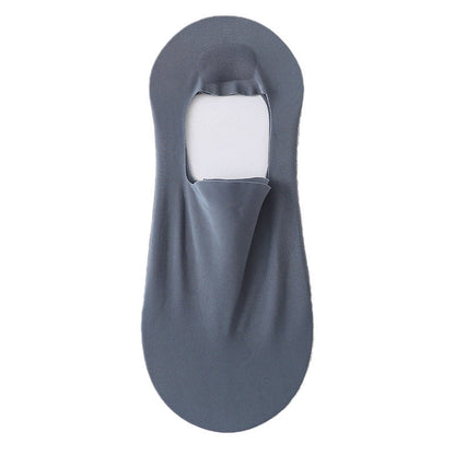 Supper Soft No Show Socks(5 Pairs) - Navy Blue - EU39-46(US6-12) - image 9