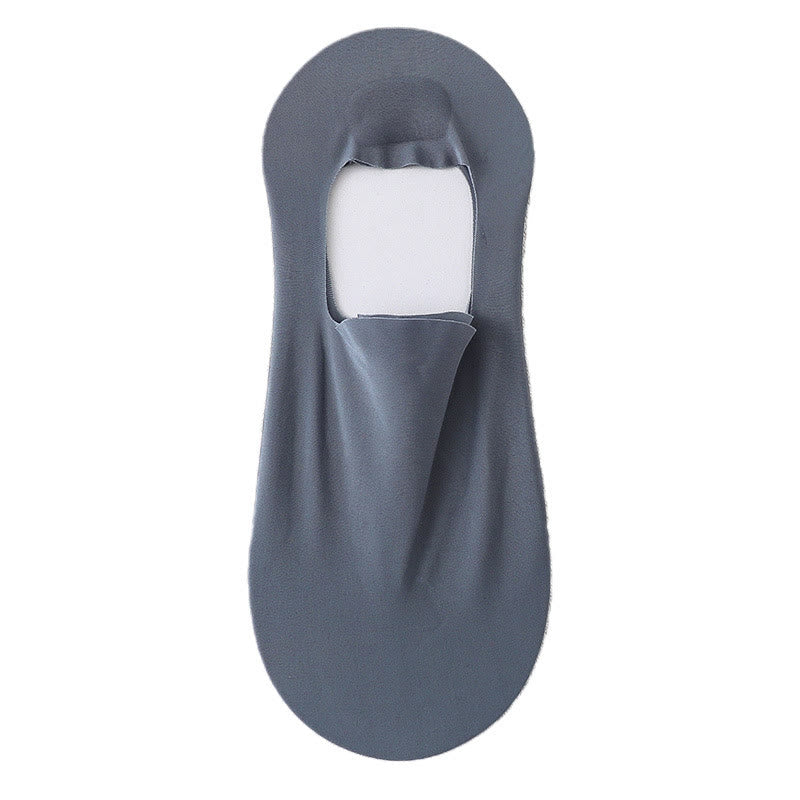 Supper Soft No Show Socks(5 Pairs) - Navy Blue - EU39-46(US6-12) - image 9