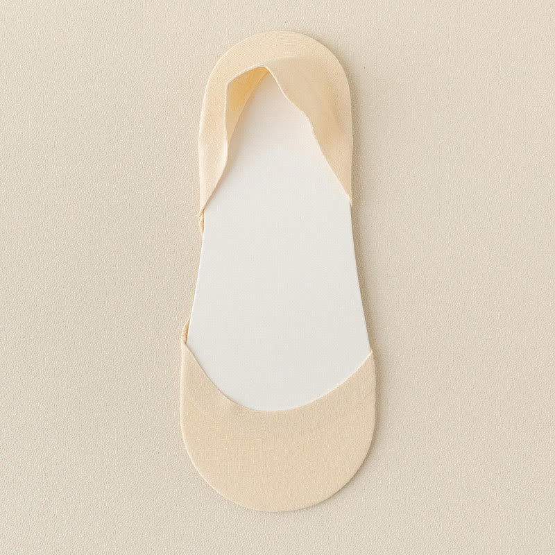 Ultra Low No Show Socks(5 Pairs) - Nude - EU37-40(US4-7) - image 6