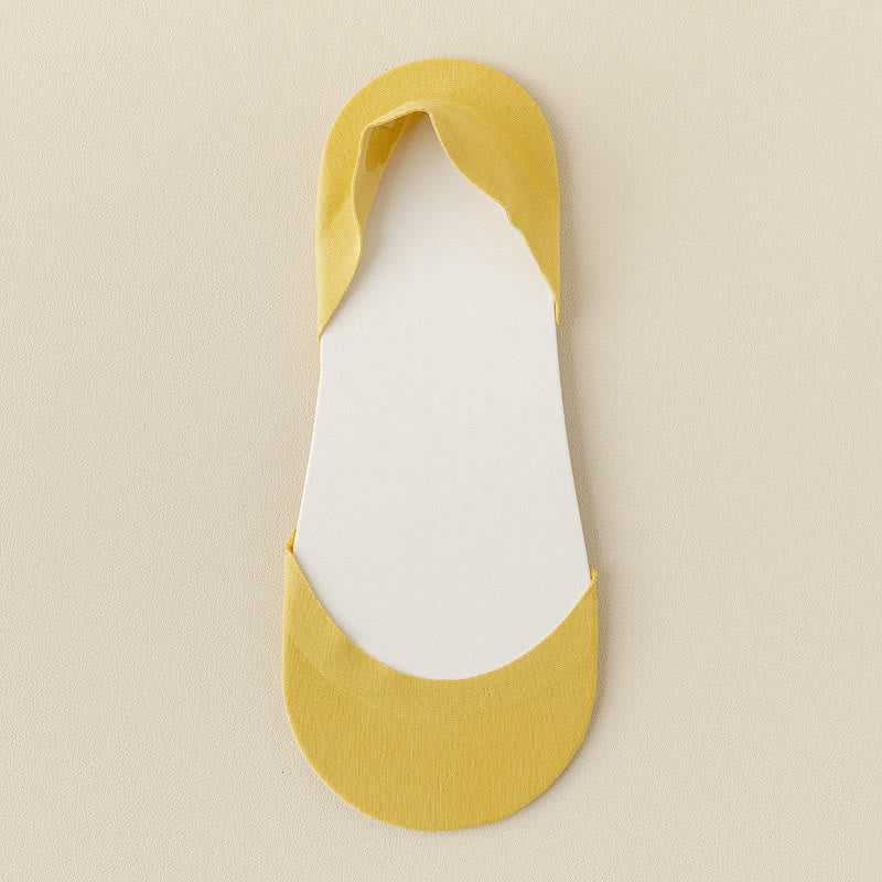 Ultra Low No Show Socks(5 Pairs) - Yellow - EU37-40(US4-7) - image 14