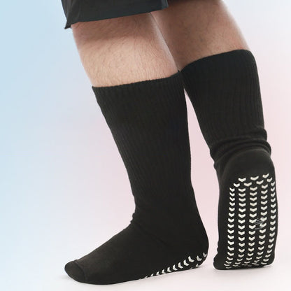 Plus Size Anti Slip Knee High Diabetic Socks(2 Pairs) - image 7