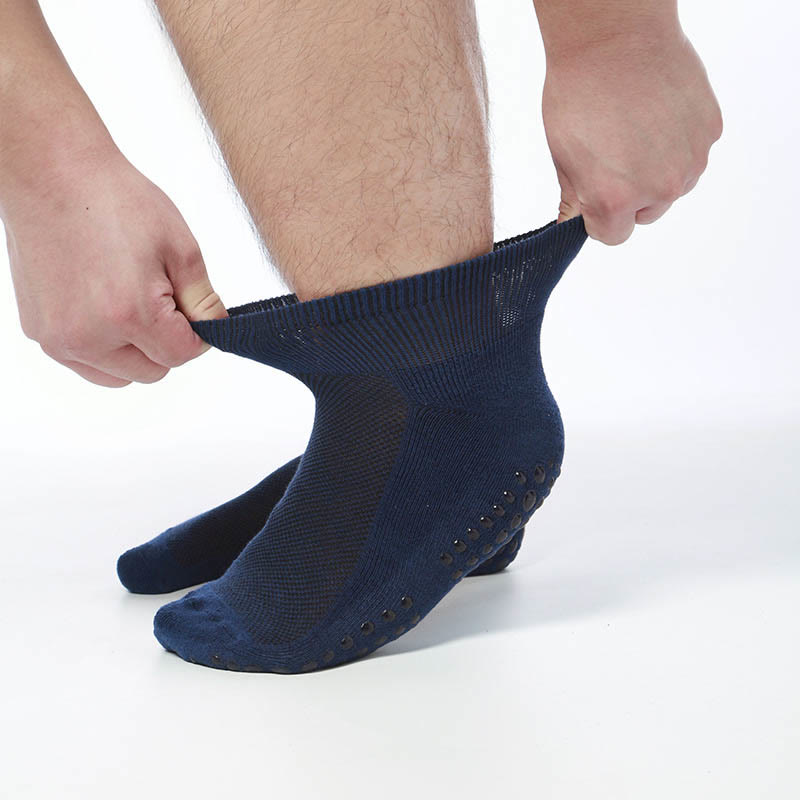 Plus Size Stretchy Ankle Diabetic Socks(2 Pairs) - Navy Blue - EU40-45(US7-11) - image 2
