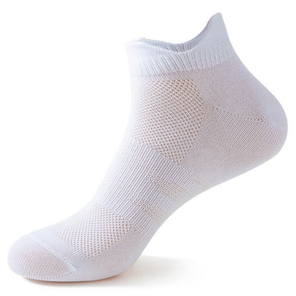 Plus Size Elasticity Mesh Ankle Compression Socks(6 Pairs) - White - EU40-44(US7-10) - image 7