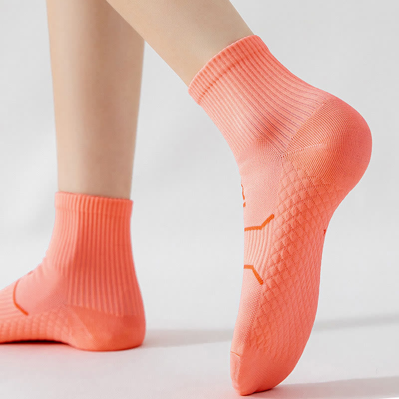 Plus Size Quarter Compression Socks(7 Pairs) - image 3