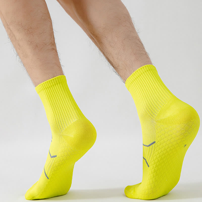 Plus Size Quarter Compression Socks(7 Pairs) - image 5