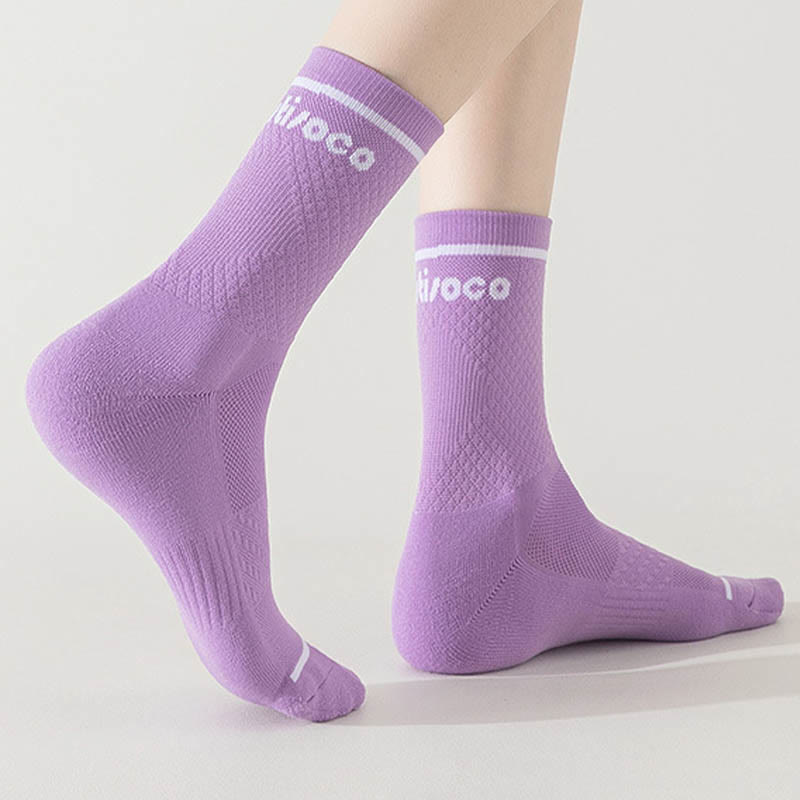 Plus Size Sport Quarter Compression Socks(7 Pairs) - image 6