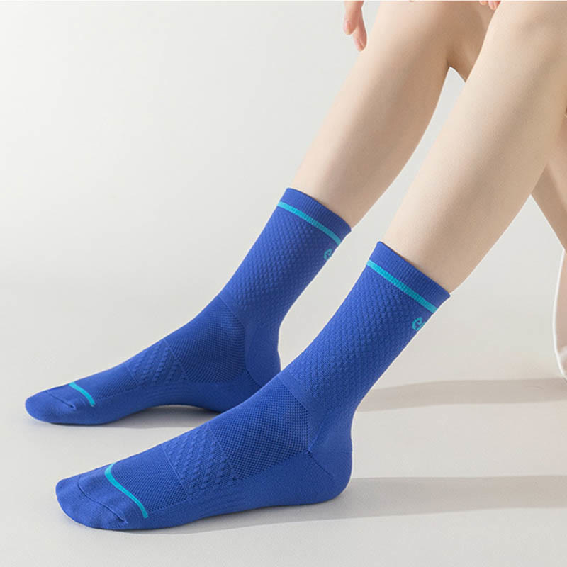 Plus Size Sport Quarter Compression Socks(7 Pairs) - image 4