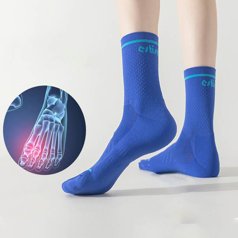 Plus Size Sport Quarter Compression Socks(7 Pairs) - image 1