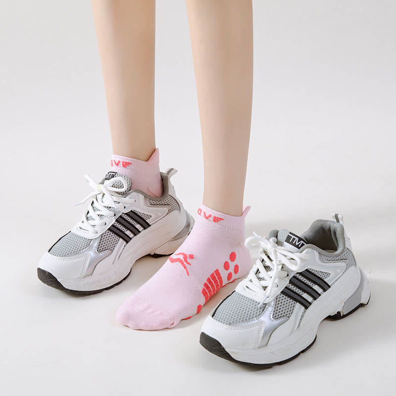 Plus Size Dot Ankle Compression Socks(6 Pairs) - image 7