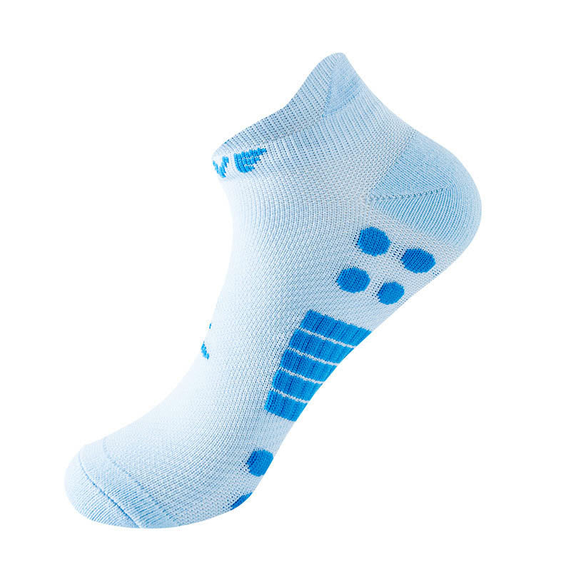 Plus Size Dot Ankle Compression Socks(6 Pairs) - Light Blue - EU40-44(US7-10) - image 13