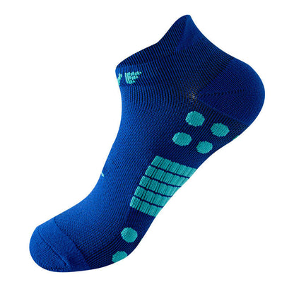 Plus Size Dot Ankle Compression Socks(6 Pairs) - Blue - EU40-44(US7-10) - image 15