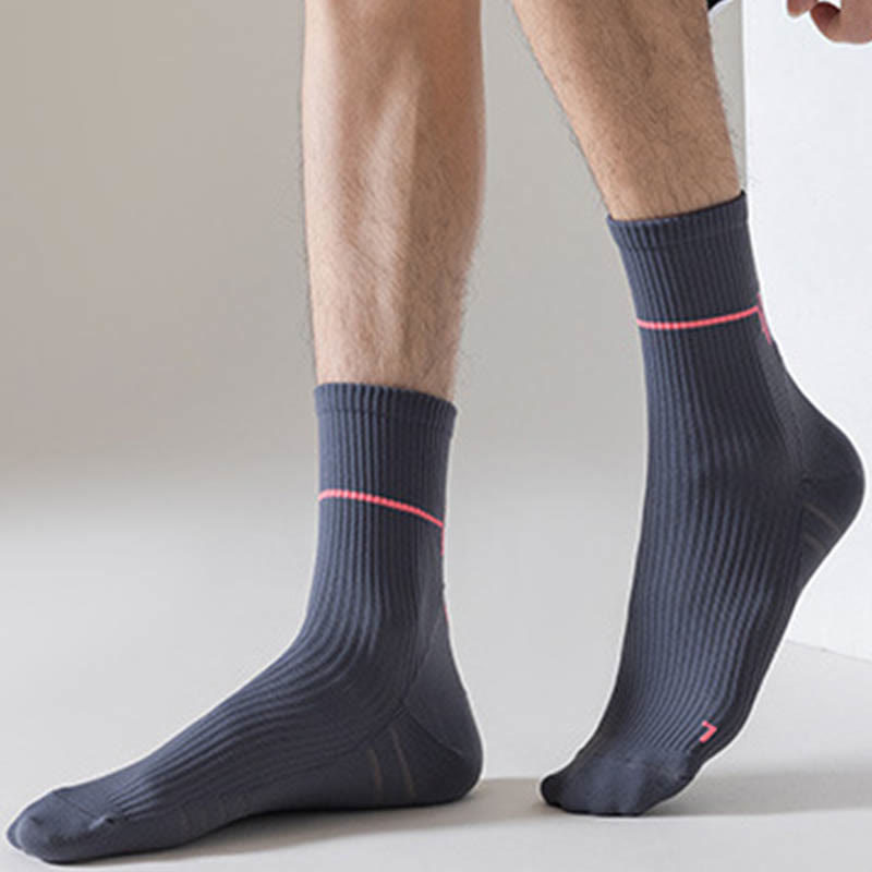 Plus Size Training Quarter Compression Socks(6 Pairs) - image 5