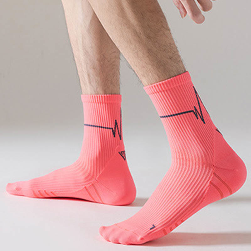 Plus Size Training Quarter Compression Socks(6 Pairs) - image 1