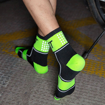 Plus Size New Sport Quarter Compression Socks(5 Pairs) - image 4
