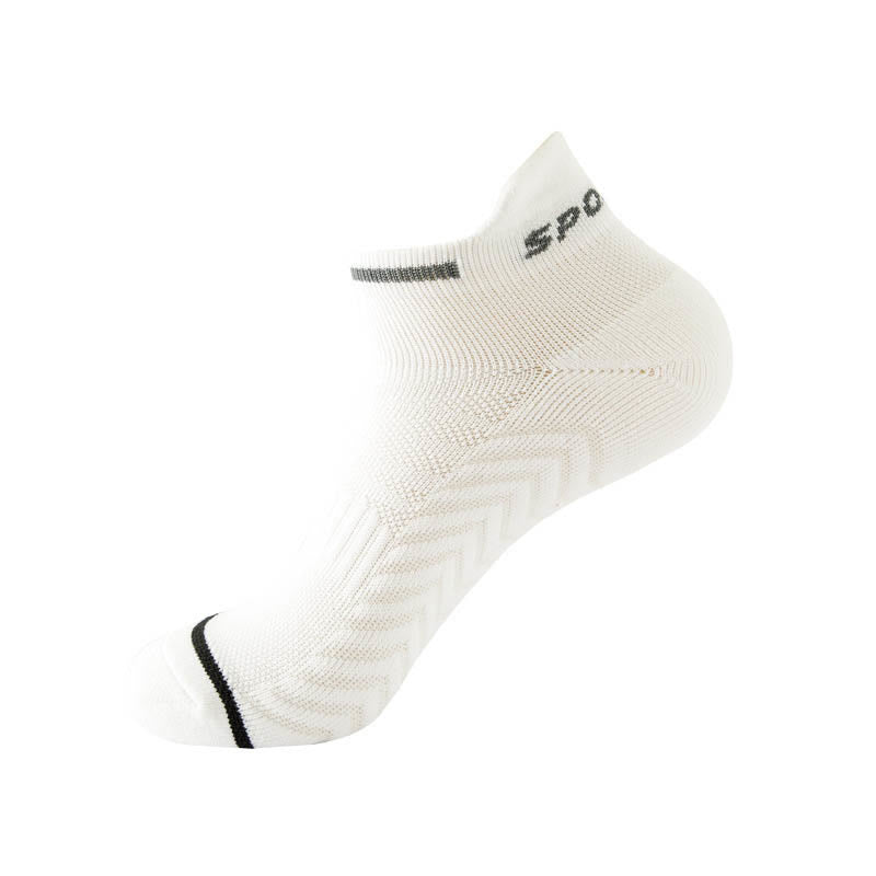 Plus Size Upgrade Sport Ankle Compression Socks(5 Pairs) - White - EU39-44(US6-10) - image 8