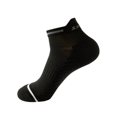 Plus Size Upgrade Sport Ankle Compression Socks(5 Pairs) - Black - EU39-44(US6-10) - image 7