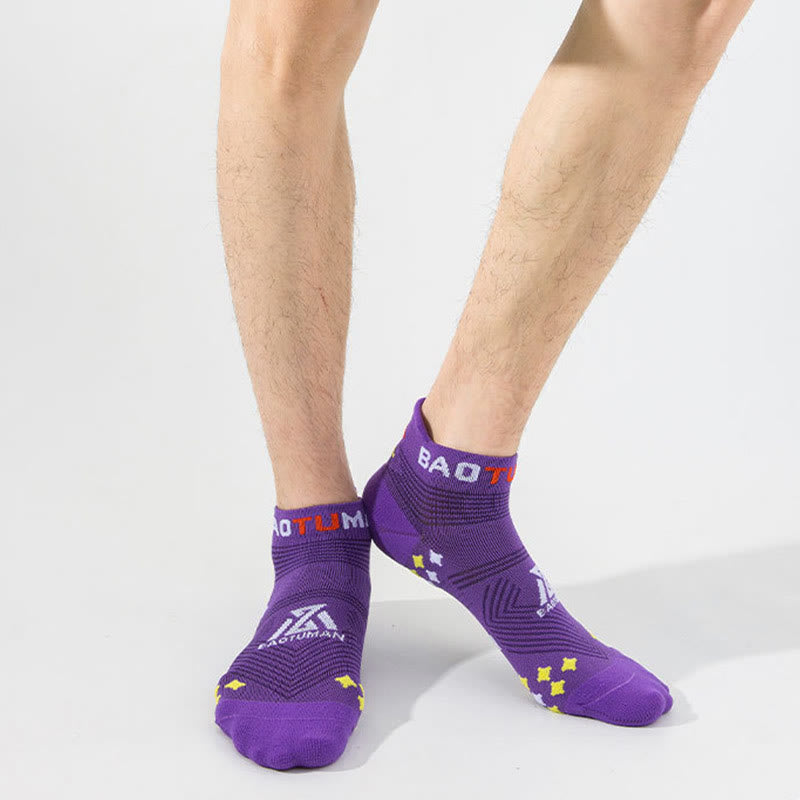 Plus Size Antimicrobial Ankle Compression Socks(6 Pairs) - image 7