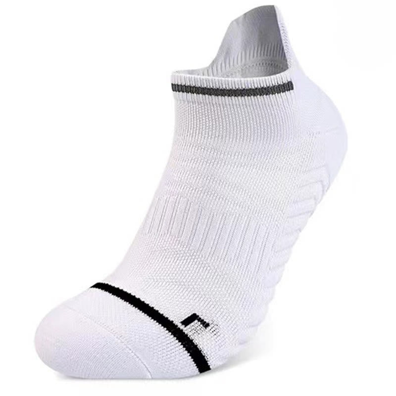 Plus Size Marathon Ankle Compression Socks(8 Pairs) - White - EU40-45(US7-11) - image 11