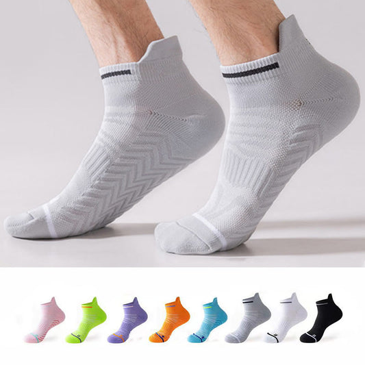 Plus Size Marathon Ankle Compression Socks(8 Pairs) - Multicolor - EU40-45(US7-11) - image 0