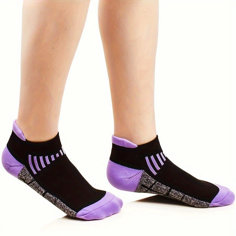 Plus Size Non Fading Ankle Compression Socks(6 Pairs) - image 3