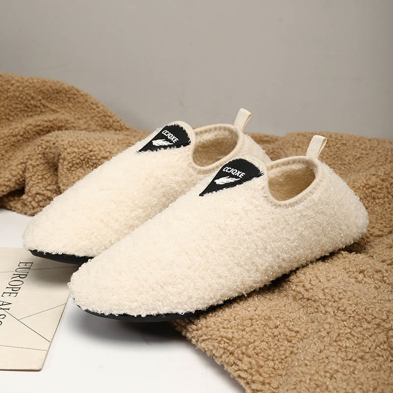 Plus Size Soft Outer Slipper Socks - Beige - 3XL - image 7