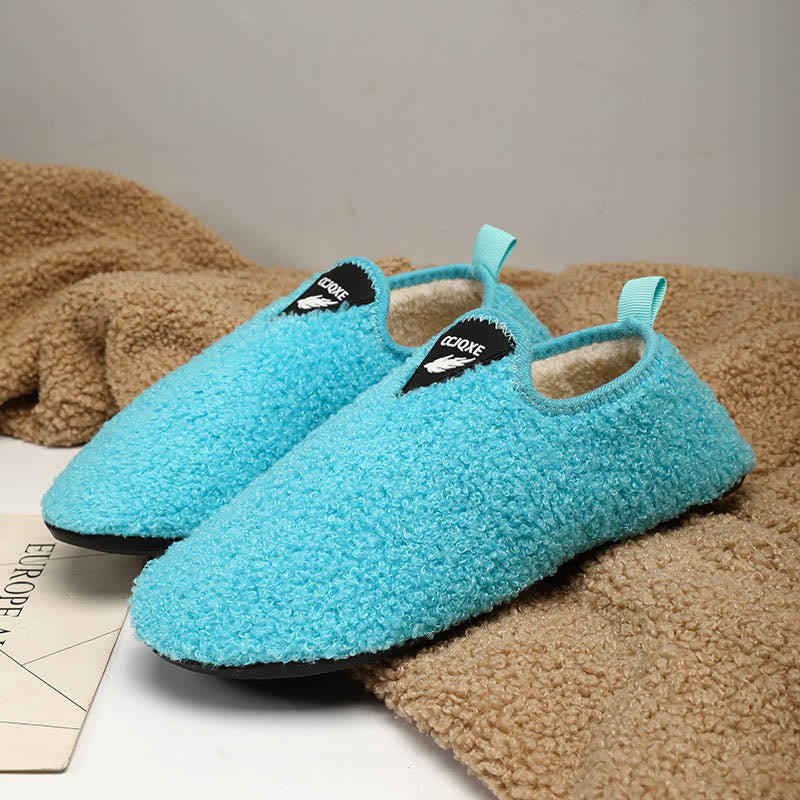 Plus Size Soft Outer Slipper Socks - Lake Blue - 3XL - image 10
