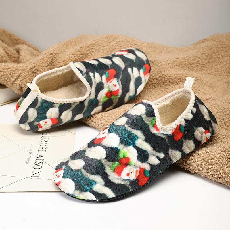 Plus Size Santa Claus Slipper Socks - Santa Claus - 3XL - image 3