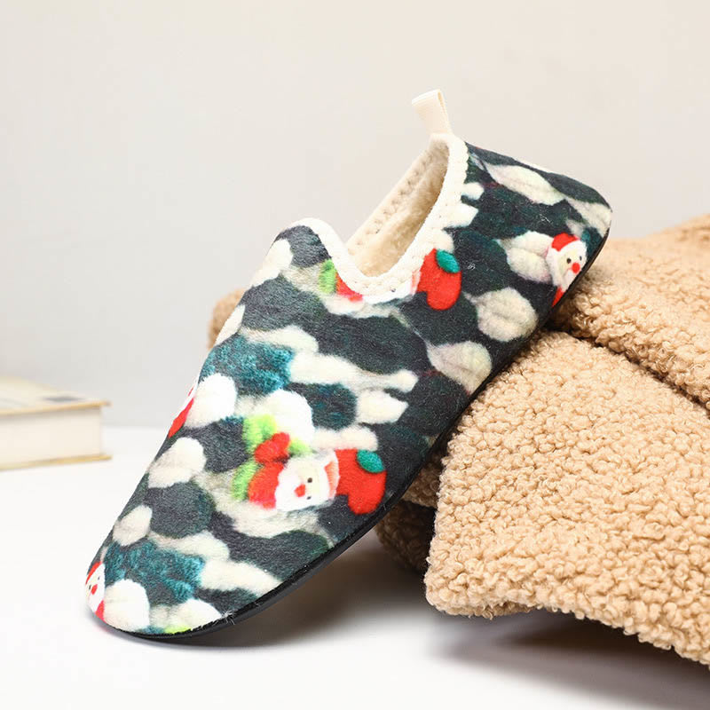 Plus Size Santa Claus Slipper Socks - image 4