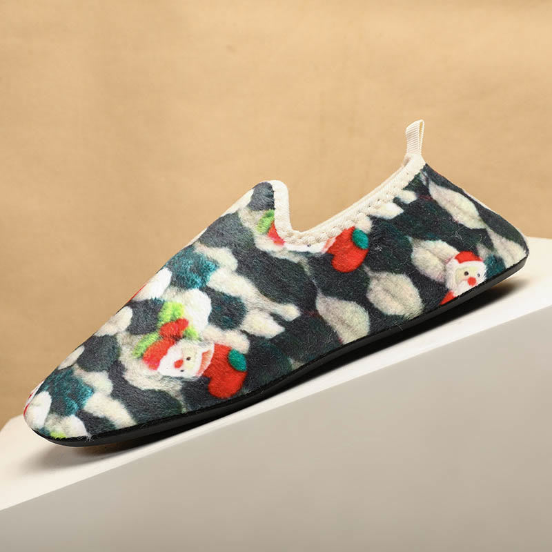Plus Size Santa Claus Slipper Socks - image 5