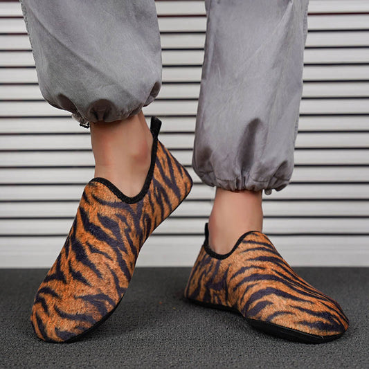 Plus Size Tiger Slipper Socks - image 0