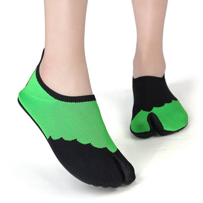 Plus Size Split Toe Swimming Slipper Socks - image 7