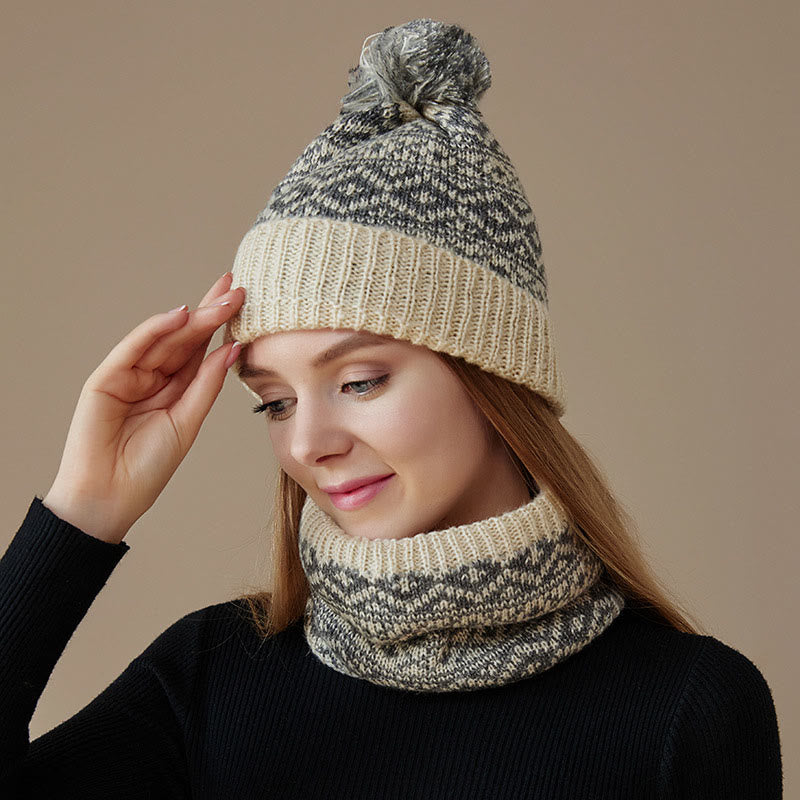 Winter Warm Beanie Scarf 2 in 1 Set - image 0