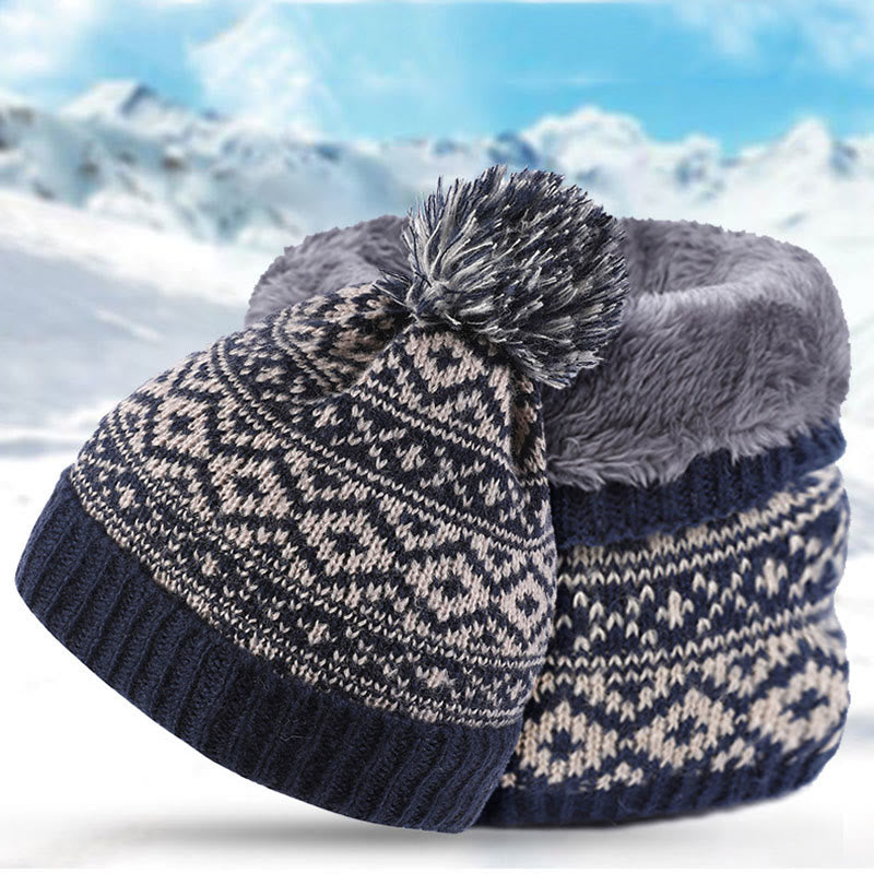 Winter Warm Beanie Scarf 2 in 1 Set - image 1