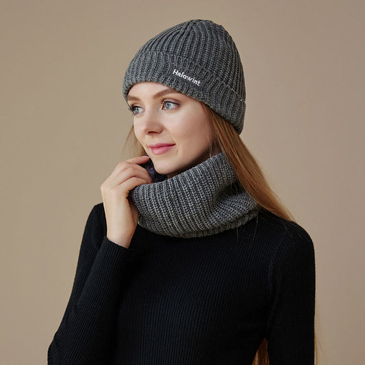 Warm Knit Hat Scarf 2 in 1 Set - image 0