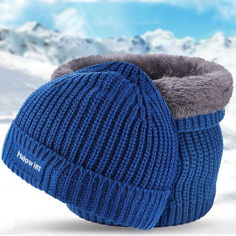 Warm Knit Hat Scarf 2 in 1 Set - image 1
