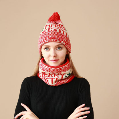 Christmas Beanie Scarf 2 in 1 Set - image 0