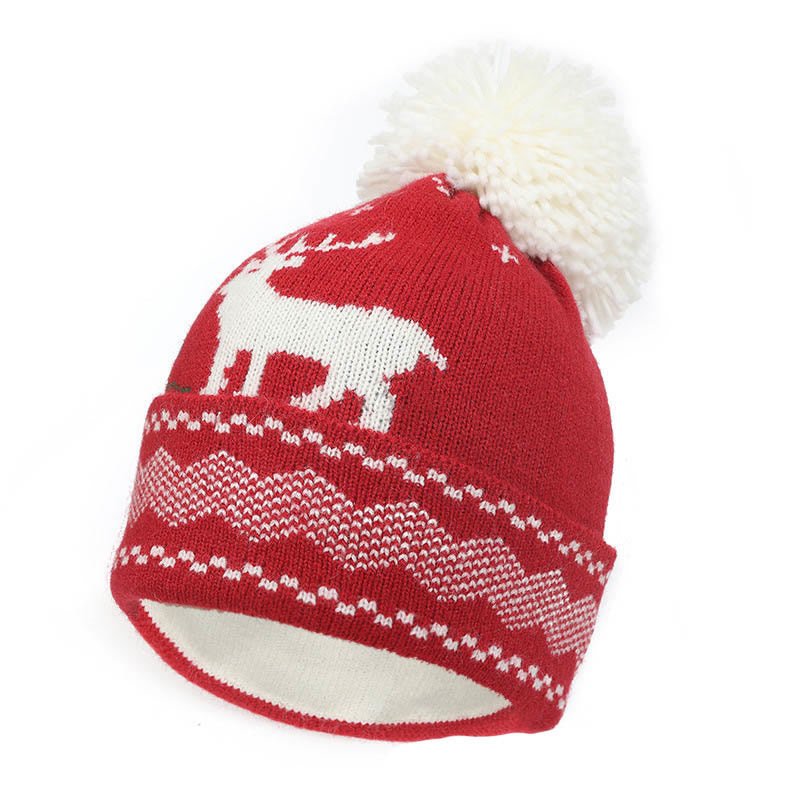 Christmas Style Beanie Scarf Gloves 3 In 1 Set - image 4