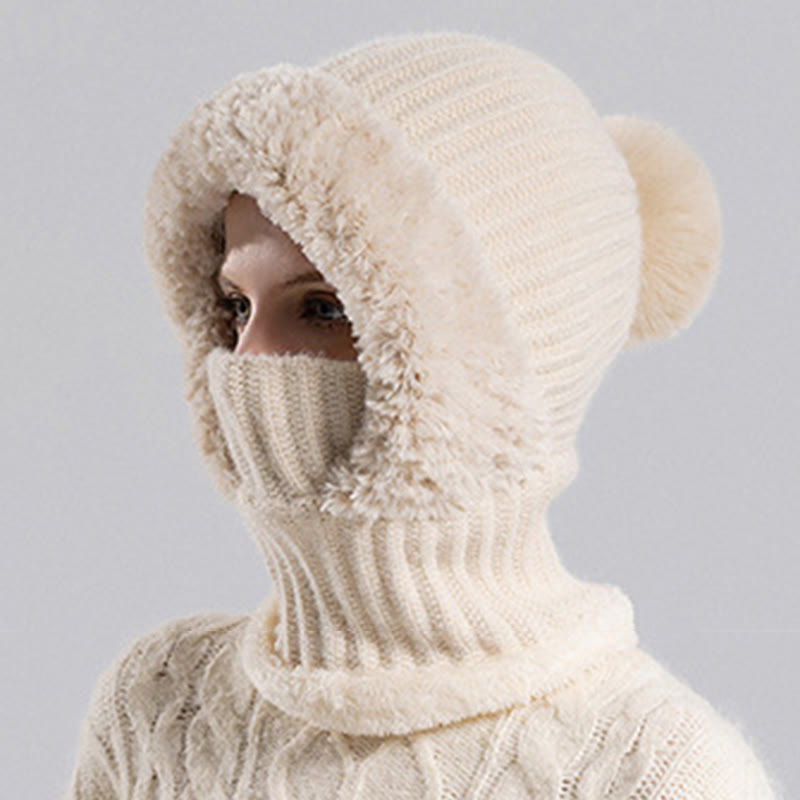 Winter Soft Hooded Scarf - image 7