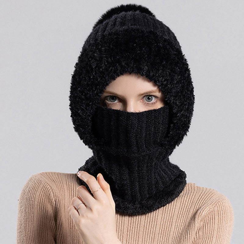 Winter Soft Hooded Scarf - image 2