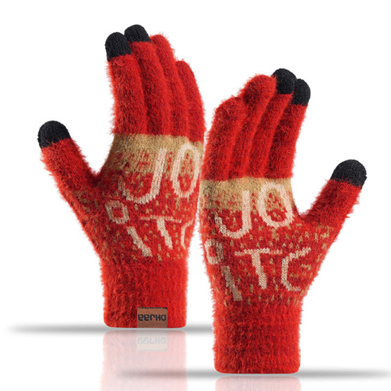 Alphabet Gloves Beanie Scarf 3 In 1 Set - image 5