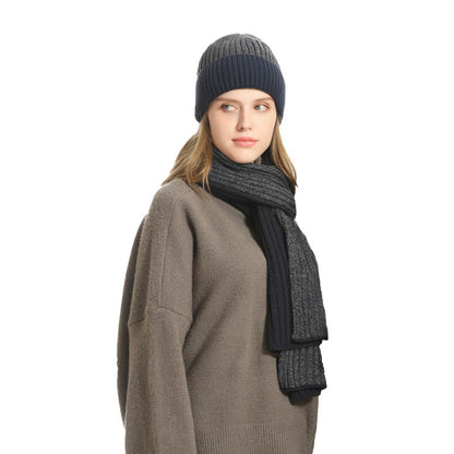 Color Matching Gloves Beanie Scarf 3 In 1 Set - image 5