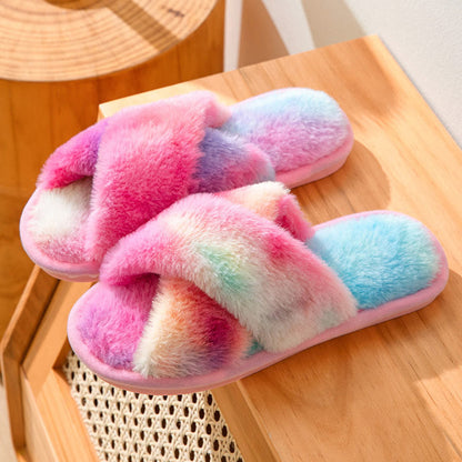 Winter Soft Rendering Slippers - Pink - EU 39-40(US 6-7) - image 14