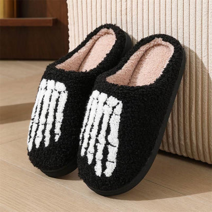 Plus Size Ghost Face Hand Heart Slippers - Ghost Hand - EU44-45(US8.5-9) - image 12
