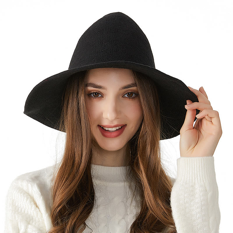Halloween Solid Color Witch Hat - image 2