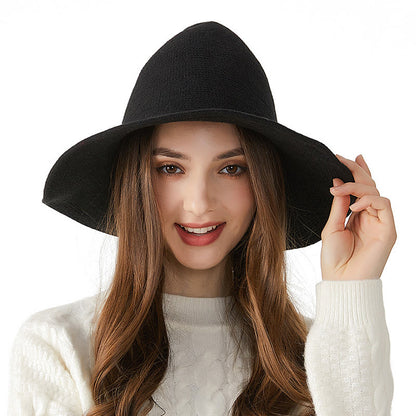 Halloween Solid Color Witch Hat - image 2