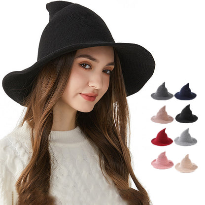 Halloween Solid Color Witch Hat - image 0