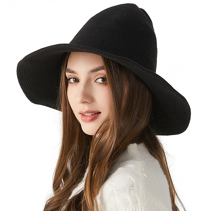 Halloween Solid Color Witch Hat - image 1
