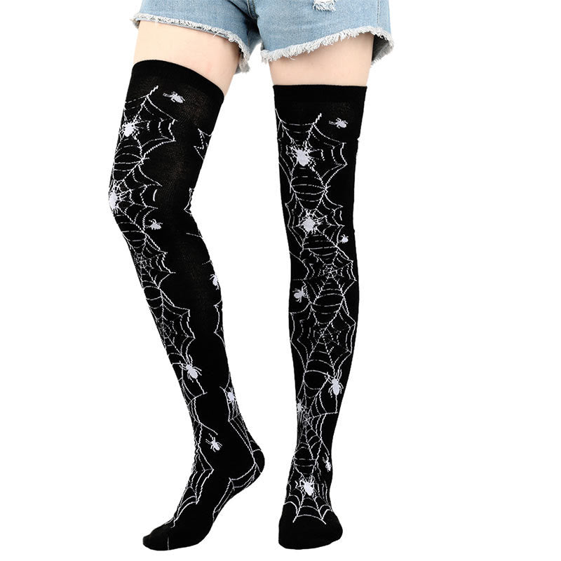 Halloween Thigh High Knee Socks(6 Pairs) - image 9